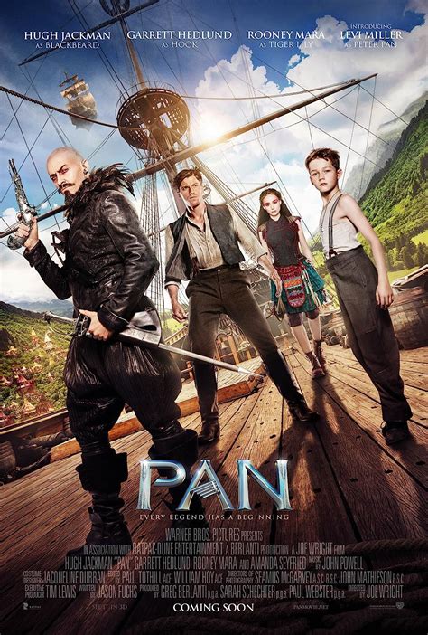 The three children of the Darling family receive a visit from Peter Pan, who takes them to Never Land, where an ongoing war between Peter&39;s gang of rag-tag runaways and the evil Pirate Captain Hook is taking place. . Pan imdb